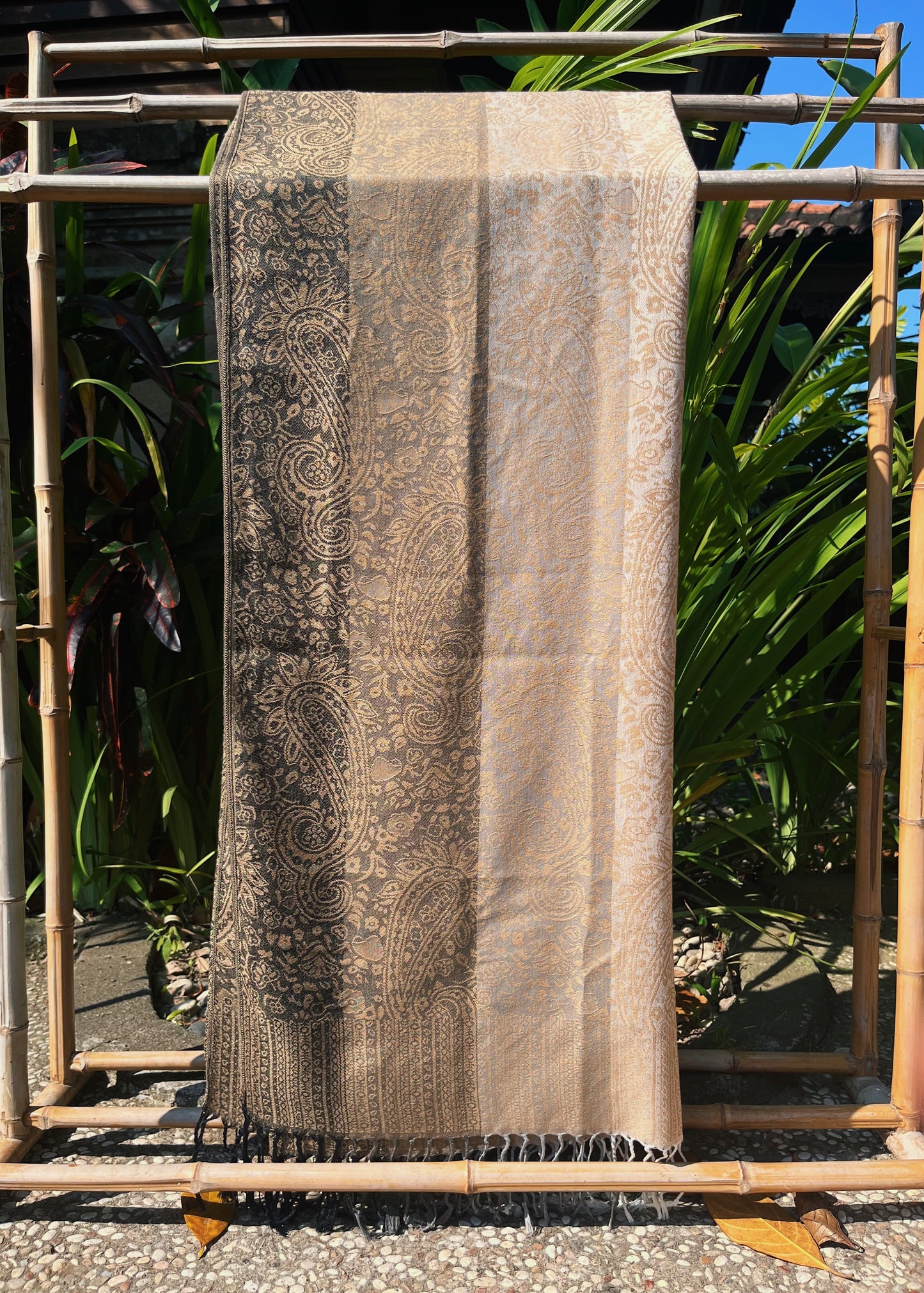 TAN CASHMERE PASHMINA