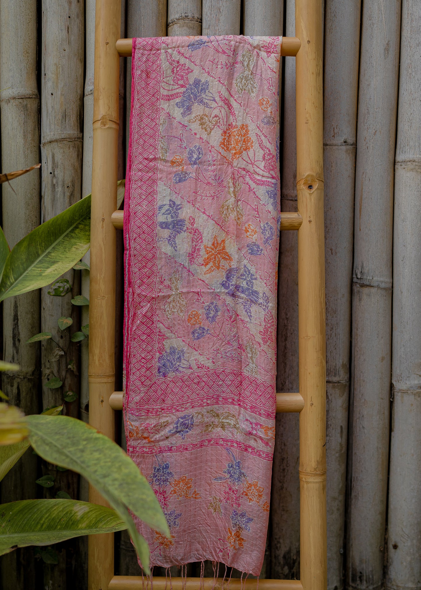 BLUSH PINK SILK SARONG