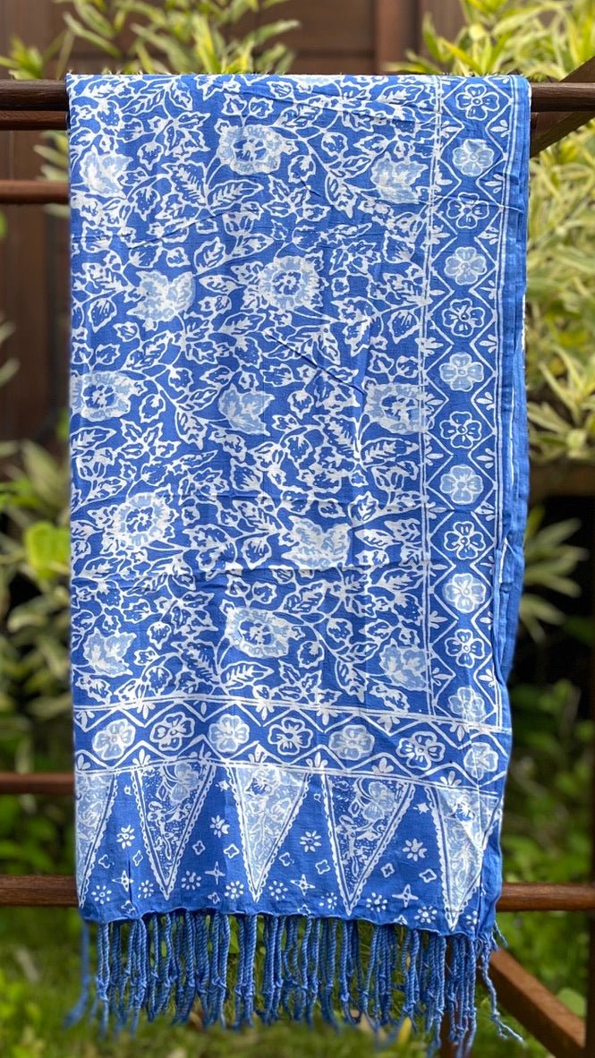 AQUA BLUE SARONG - Collective Sherpas