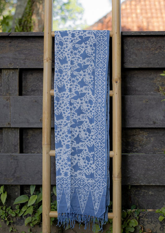 BLUE PASTEL SARONG - Collective Sherpas