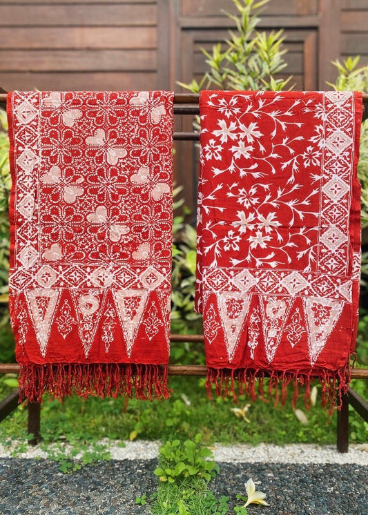 CARDINAL RED SARONG - Collective Sherpas