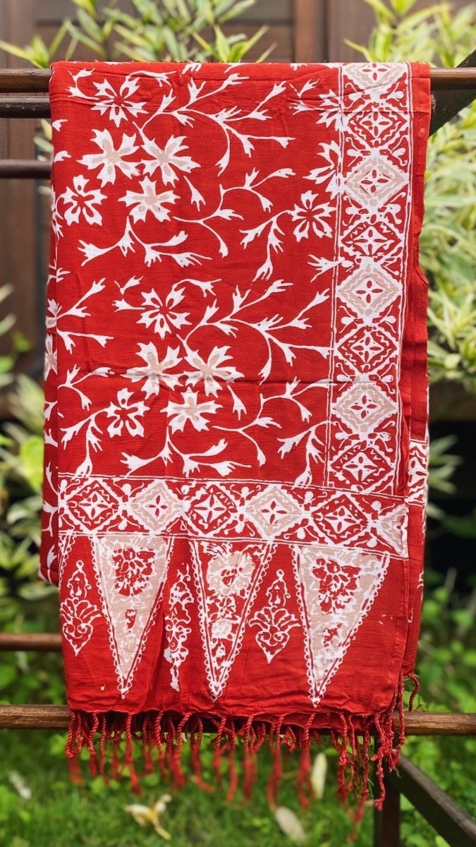 CARDINAL RED SARONG - Collective Sherpas