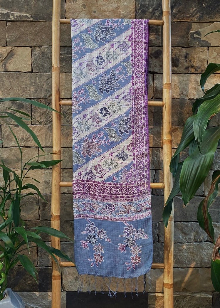 PINKS & PURPS SILK SARONG - Collective Sherpas