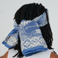 LARGE SKYY BLUE REFINED SILK SQUARE