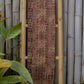 DARK BURGUNDY REFINED SILK SARONG