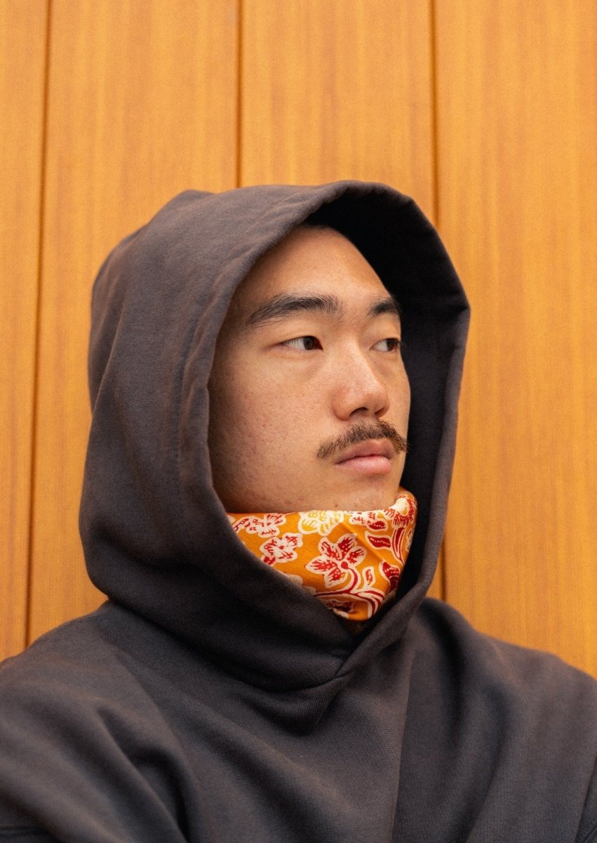 GOLD & CARDINAL SILK SQUARE (Copy) - Collective Sherpas