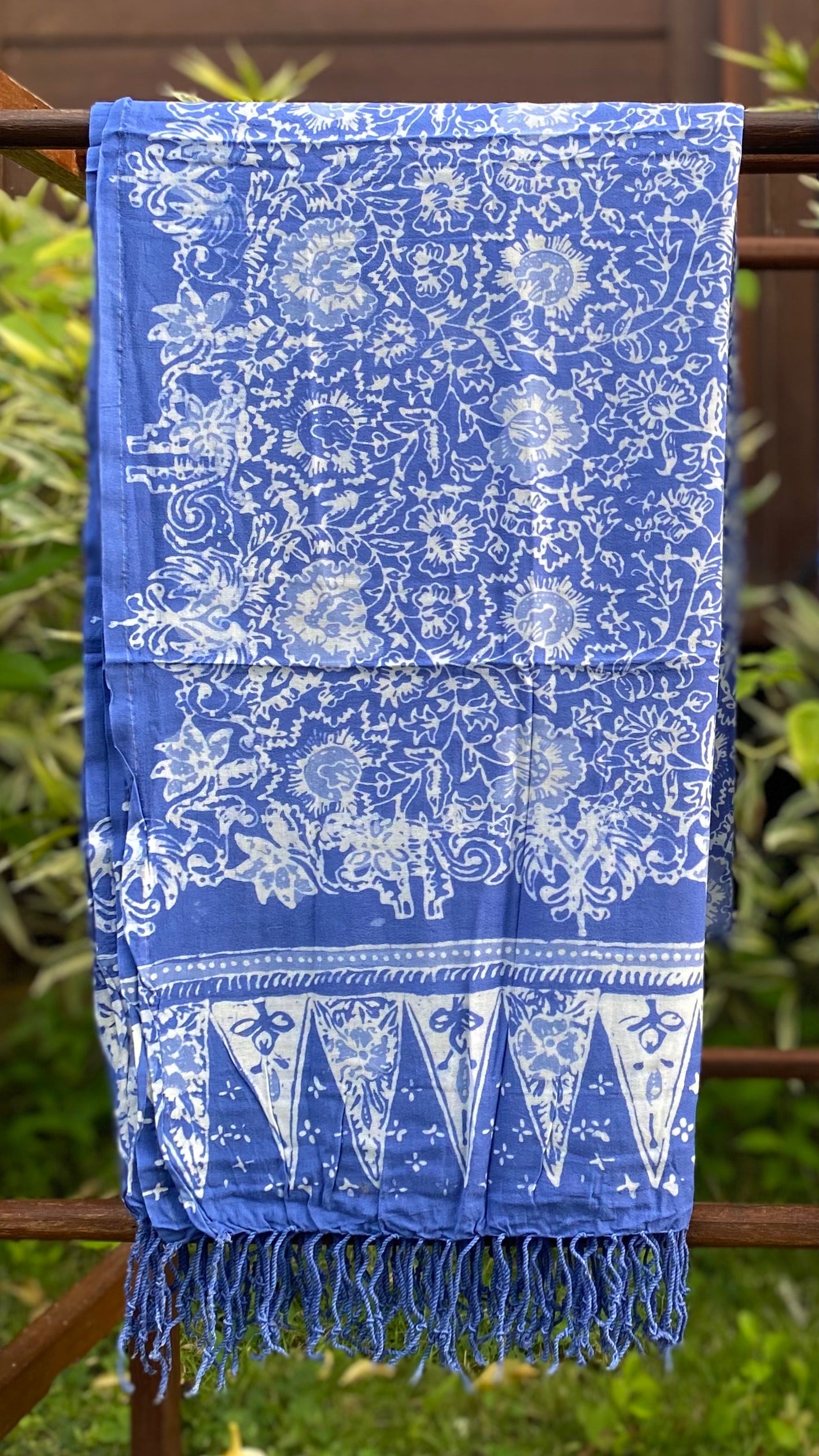 A Beach Sarong by Héliquadrisme (a French Company You'll Love